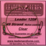 120# Clear 49 strand