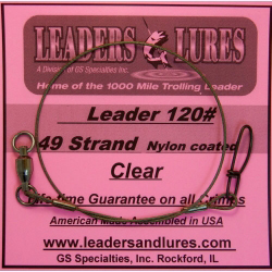 120# Clear nylon coated 49... 