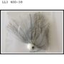 3/8 OZ WALLEYE JIG HOLO SILVER