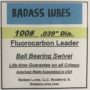 100# Fluorocarbon Leaders