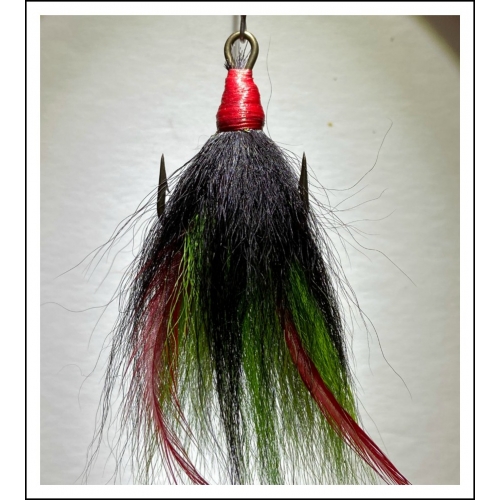 1982-074 Black and Chartreuse Bucktail